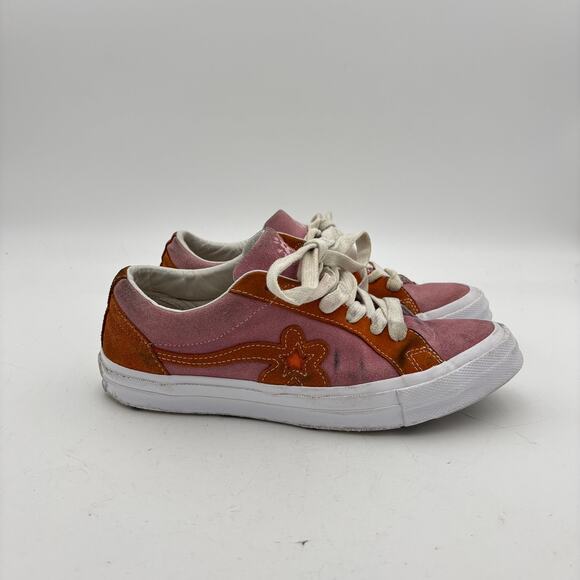 Converse Golf Le Fleur x One Star Ox Candy Pink Shoes Sneakers Women's 8.5 - Picture 3 of 15